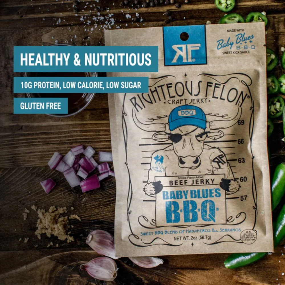 Bootleggin' BBQ Beef Jerky (8-pack) - Image 4