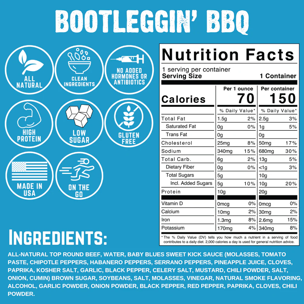 Bootleggin' BBQ Beef Jerky - Image 6