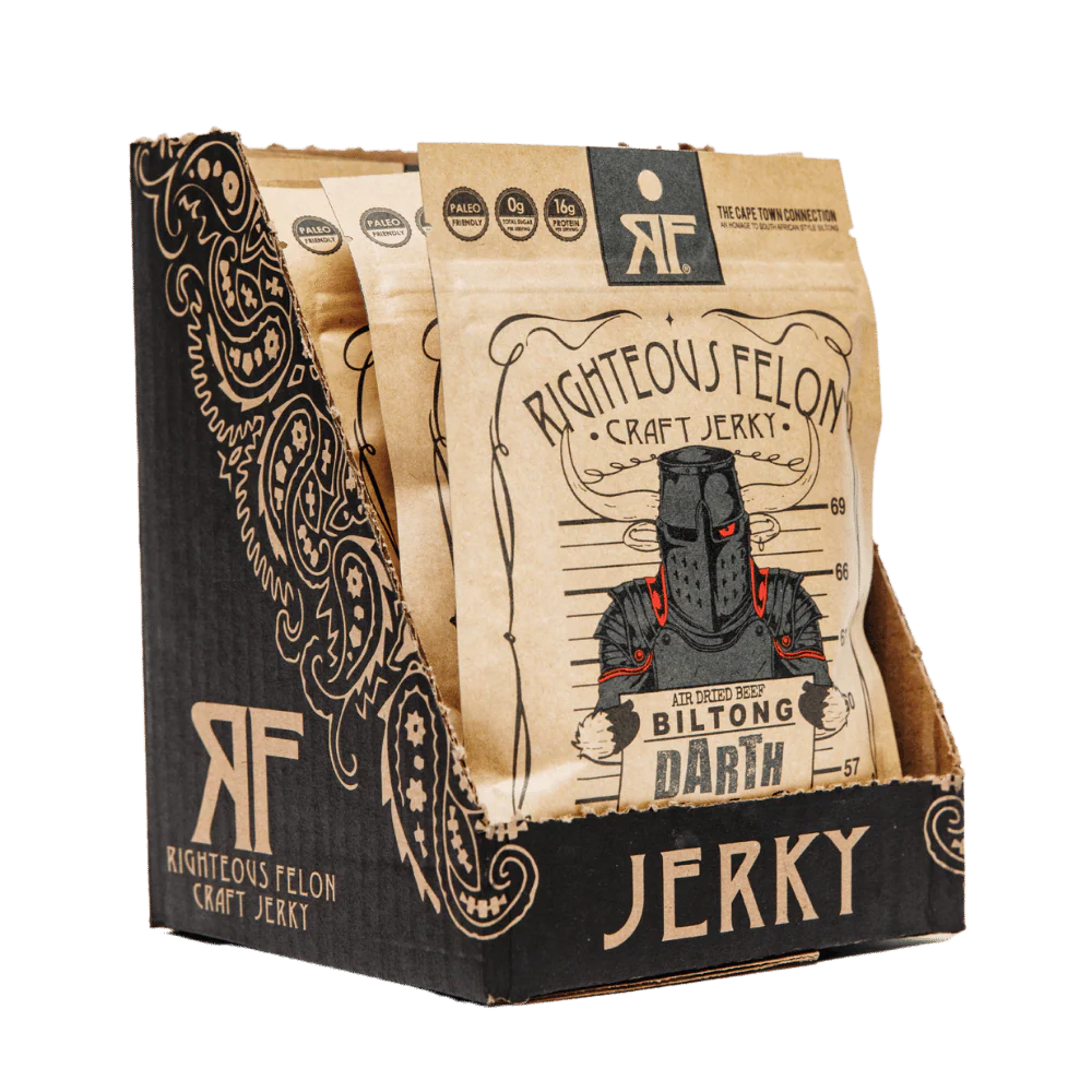 Darth Garlic Biltong (8-pack)