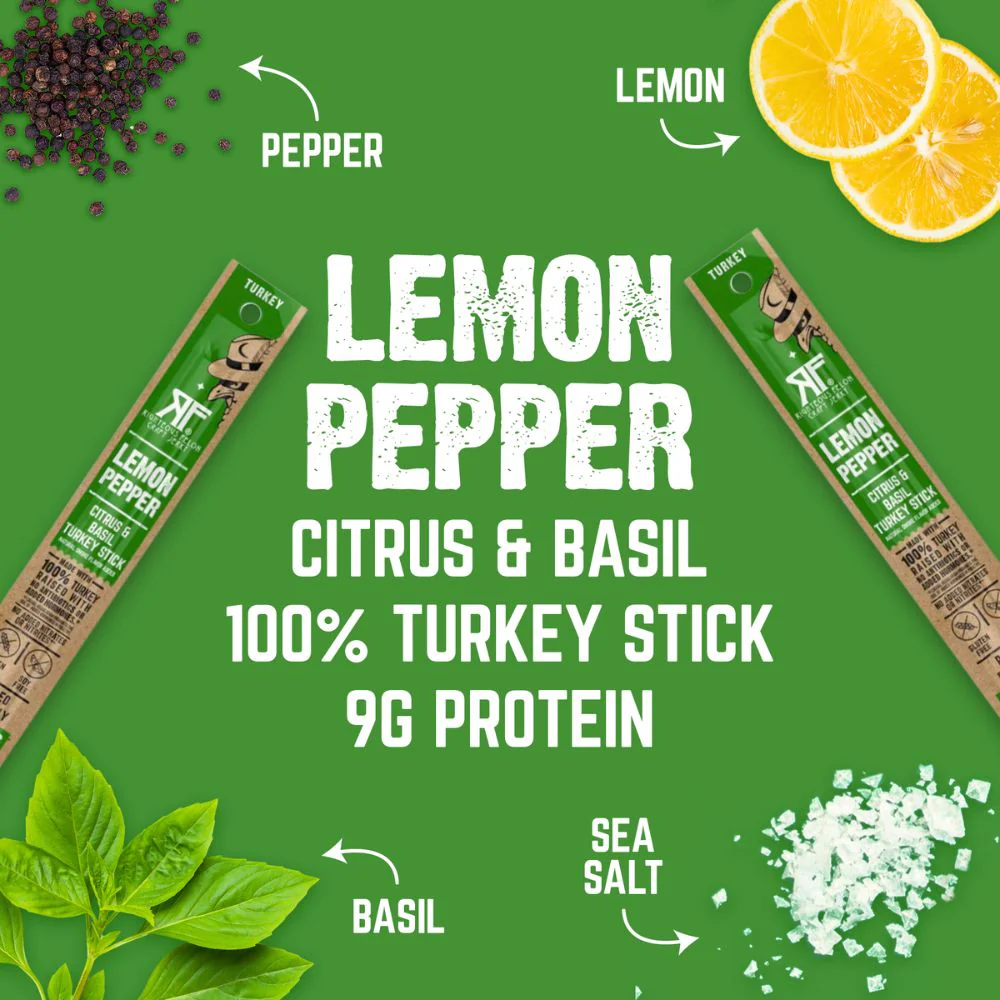 Lemon Pepper Turkey Stick (3-Pack) - Image 3