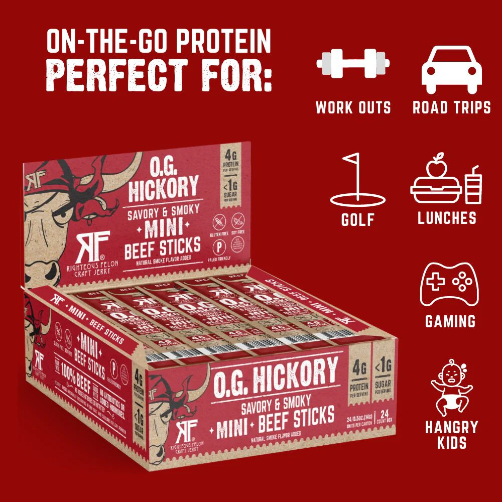 MINI O.G. Hickory Beef Stick .5oz (24ct) - Image 6