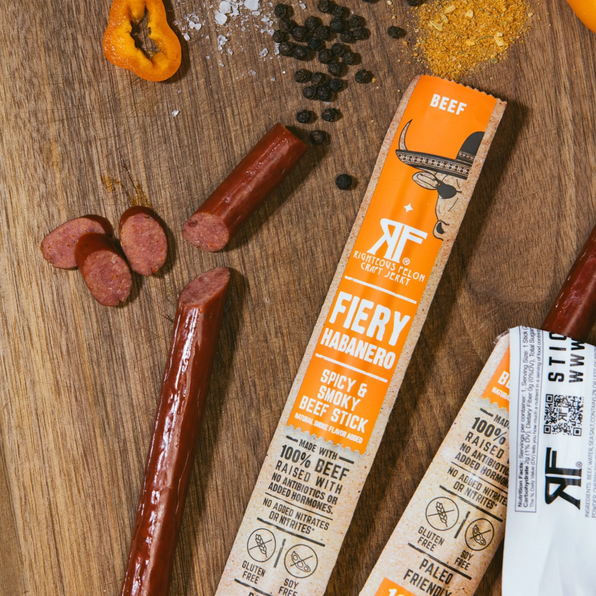 Fiery Habanero Beef Stick (3-Pack) - Image 4