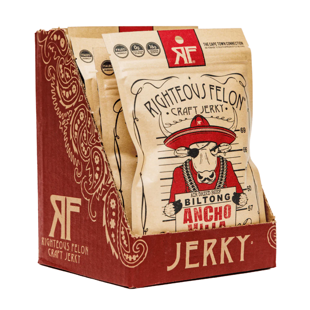 Ancho Villa Biltong (8-pack)