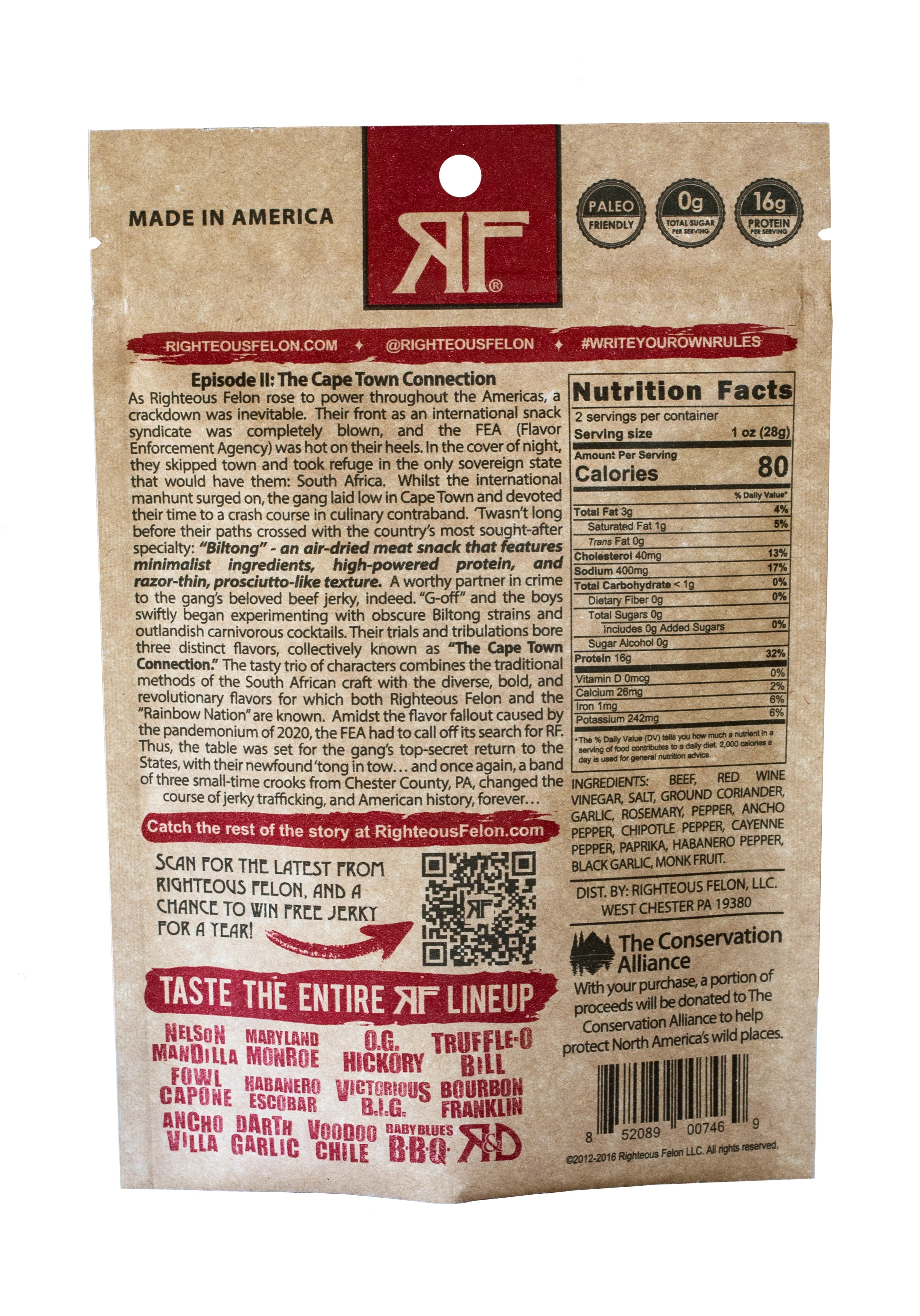 Ancho Villa Biltong (8-pack) - Image 6