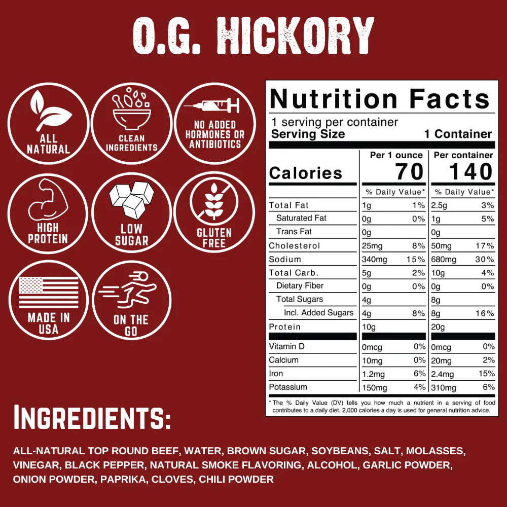 O.G. Hickory Beef Jerky - Image 6