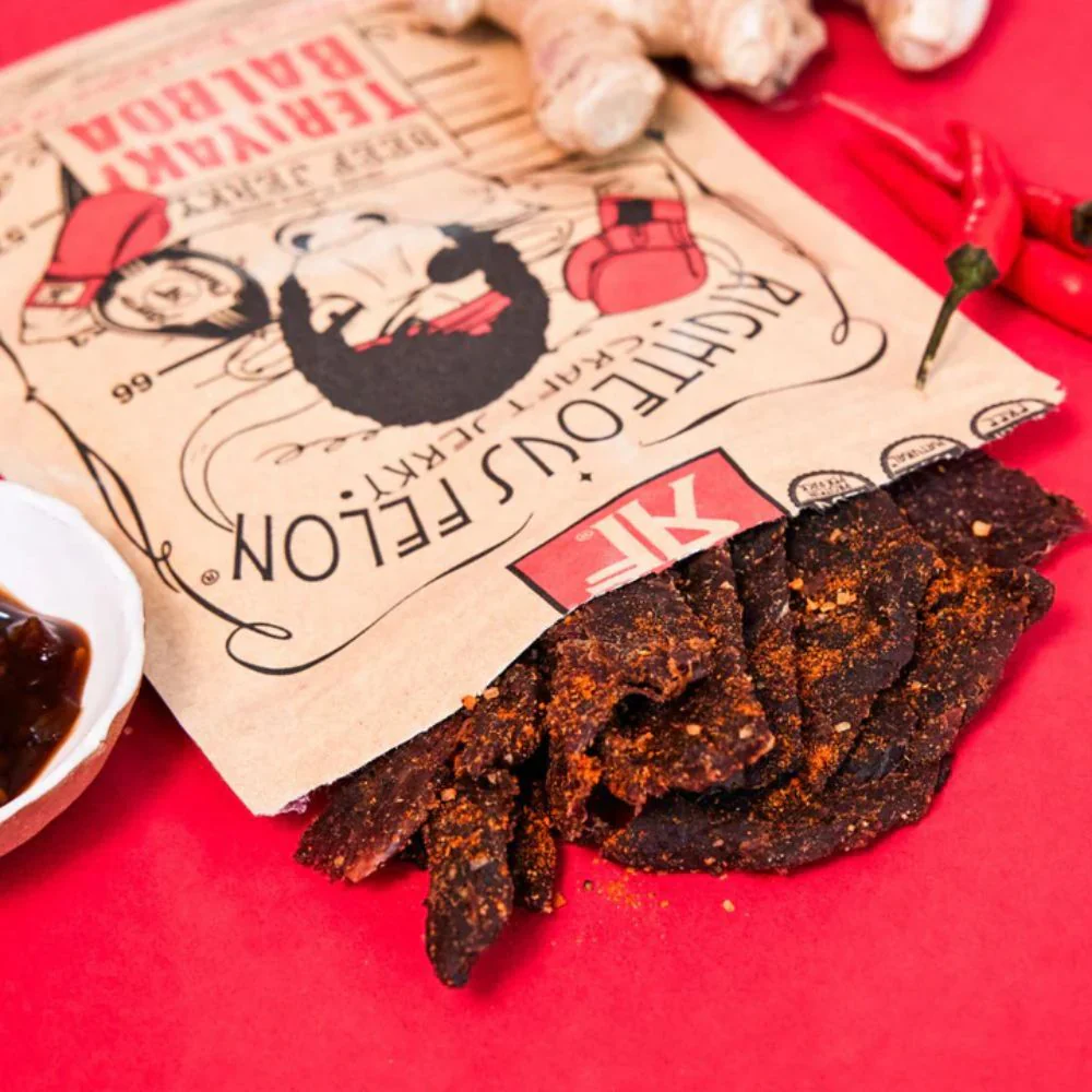 Teriyaki Balboa Beef Jerky 1oz (16ct) - Image 3