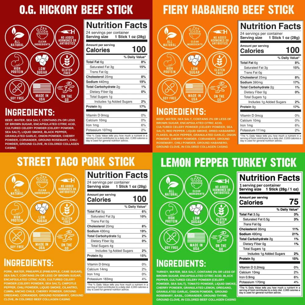 Variety Meat Sticks (24-pack) - Image 13